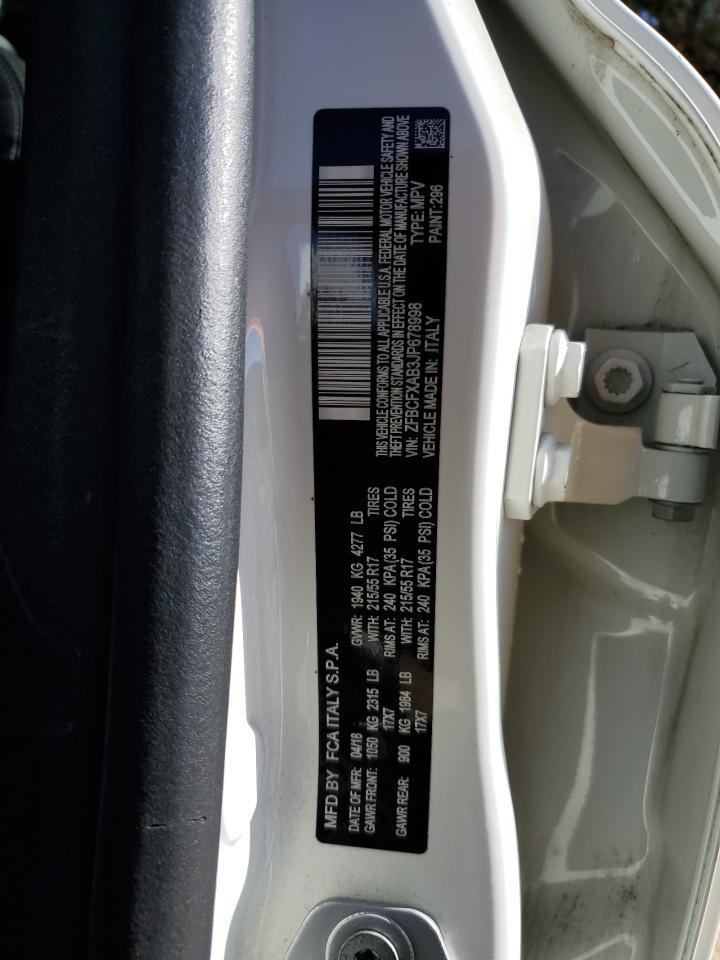 2018 FIAT 500X