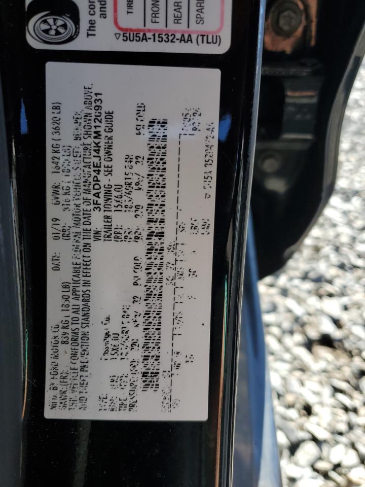 2019 FORD Fiesta