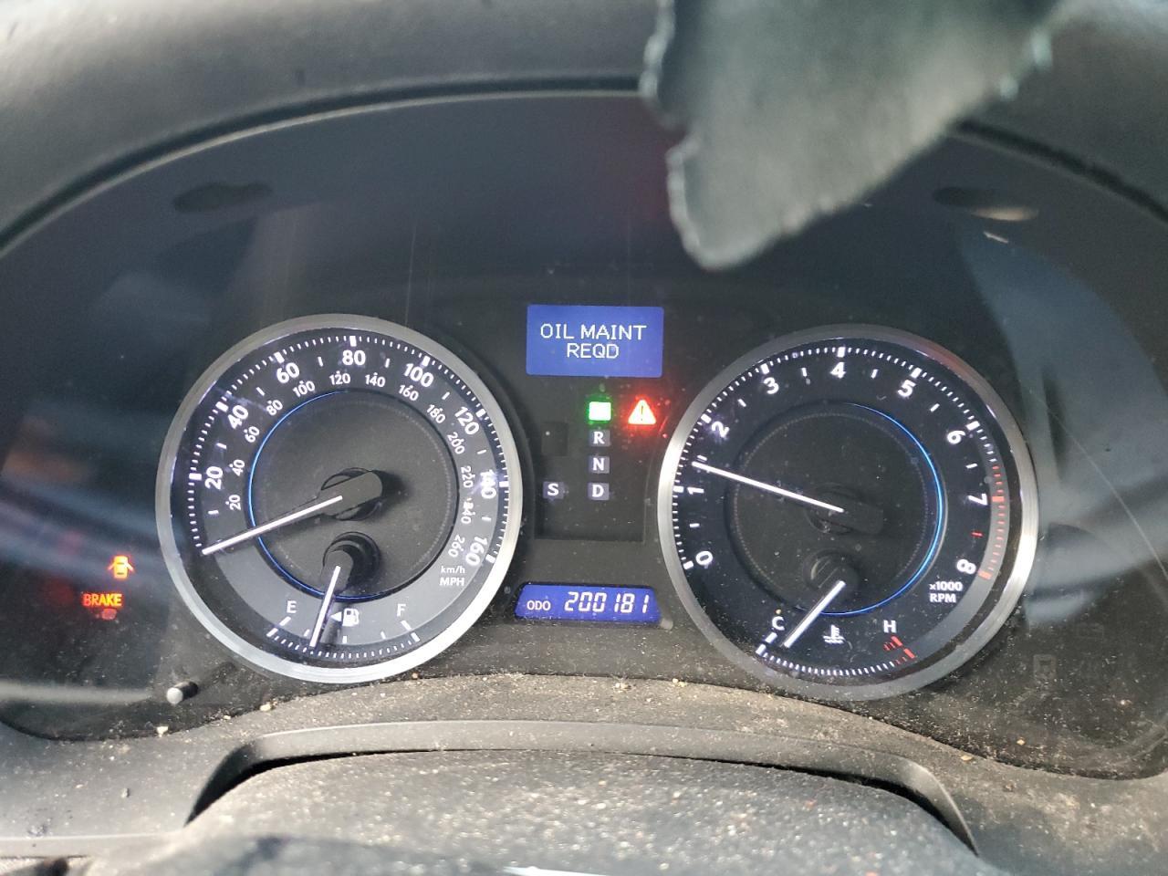2012 LEXUS IS 250