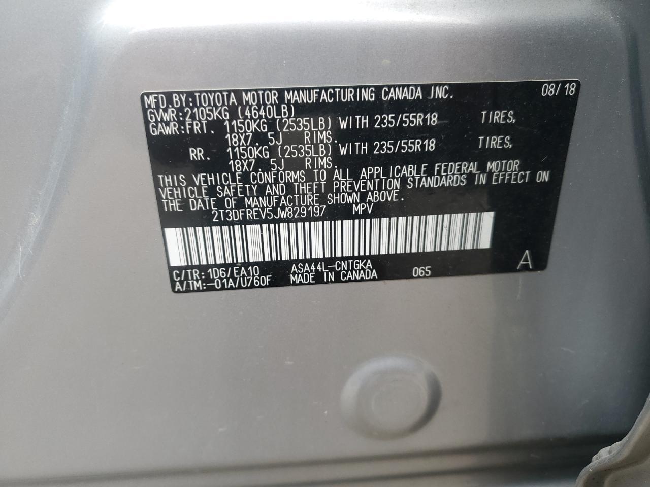 2018 TOYOTA RAV4