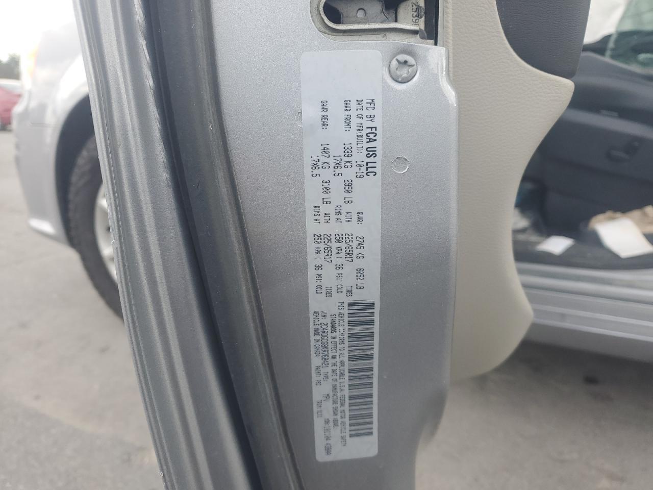 2019 DODGE GRAND CARAVAN