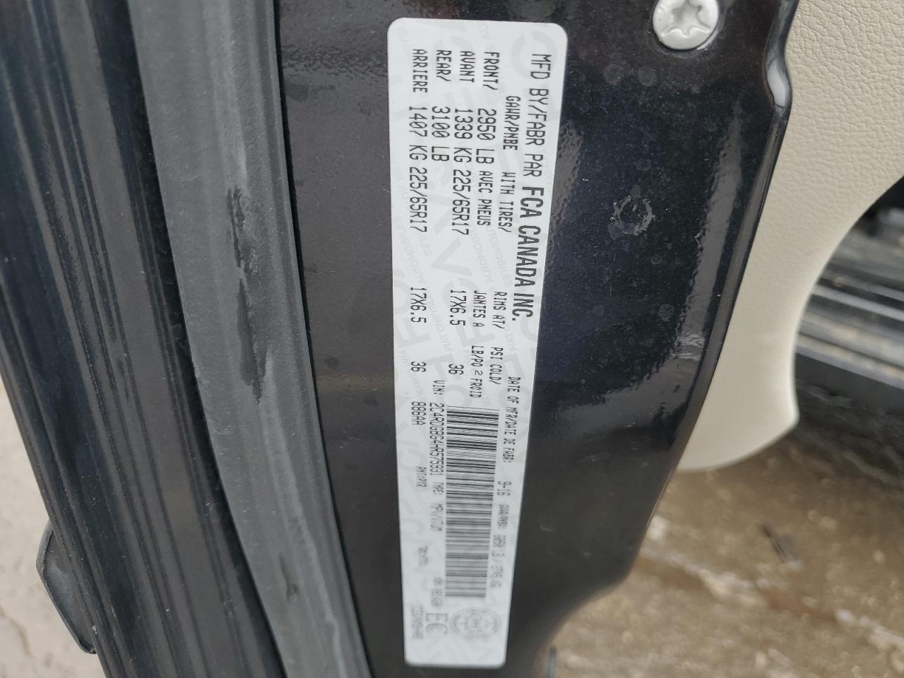 2017 DODGE GRAND CARAVAN