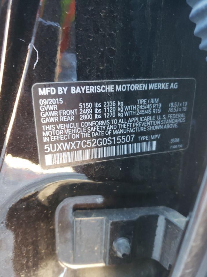 2016 BMW X3