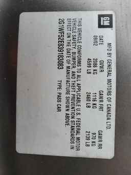 2003 CHEVROLET IMPALA