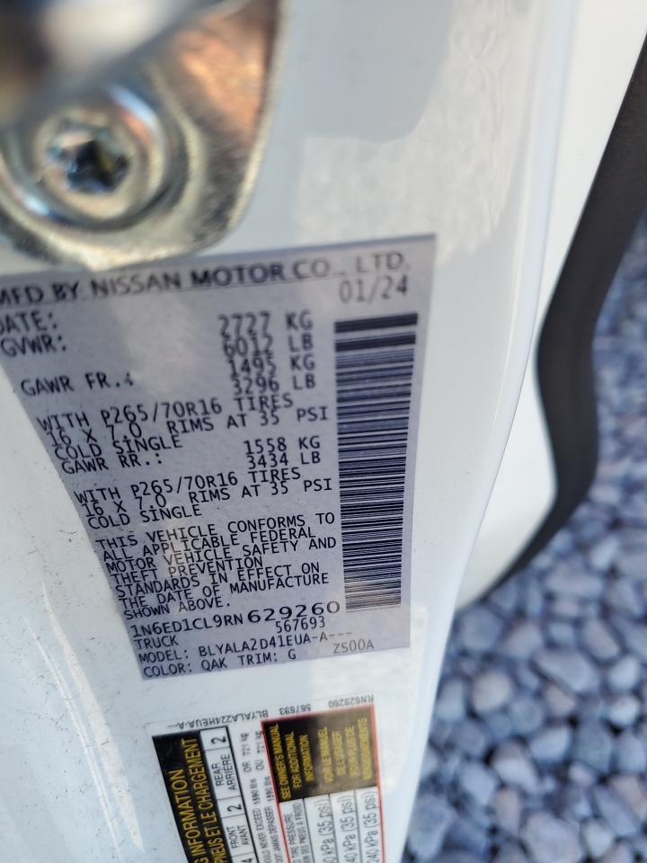 2024 NISSAN Frontier