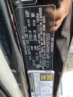 2023 KIA FORTE