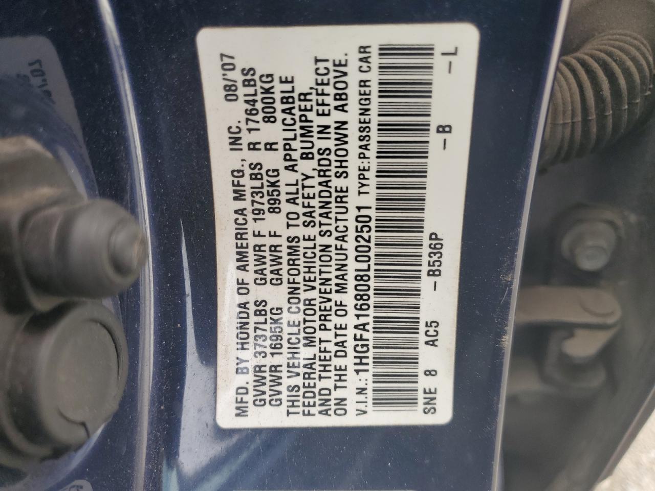 2008 HONDA CIVIC