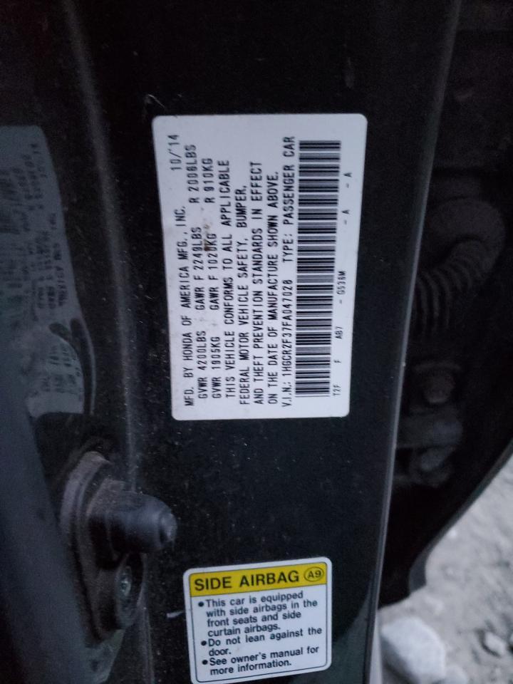 2015 HONDA ACCORD