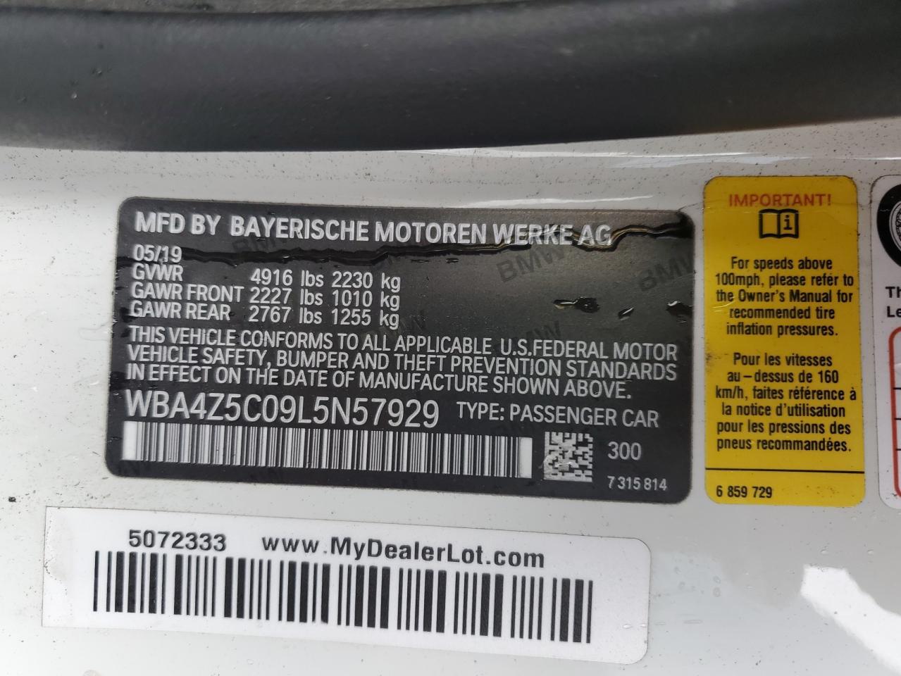 2020 BMW 4 Series