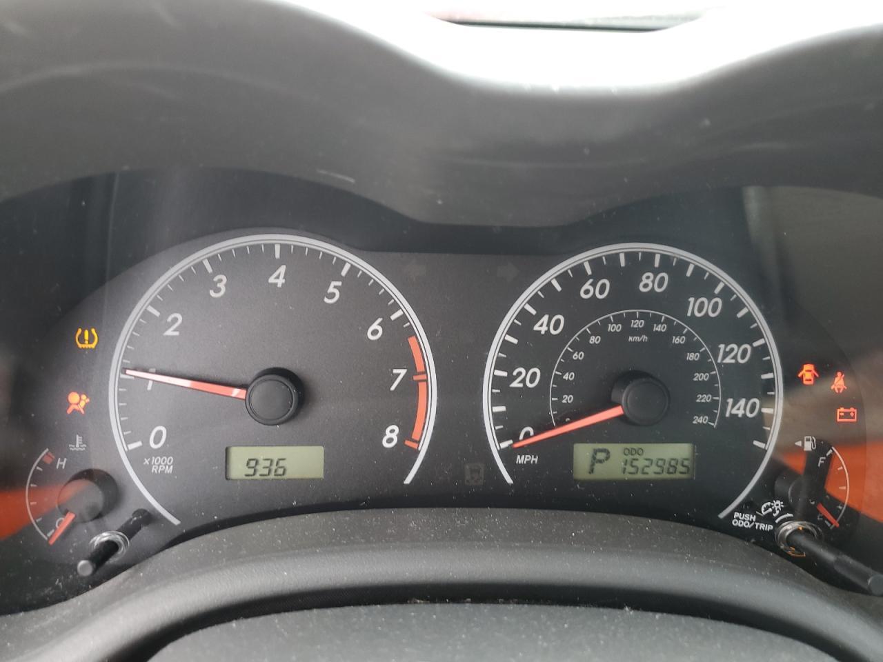 2009 TOYOTA COROLLA