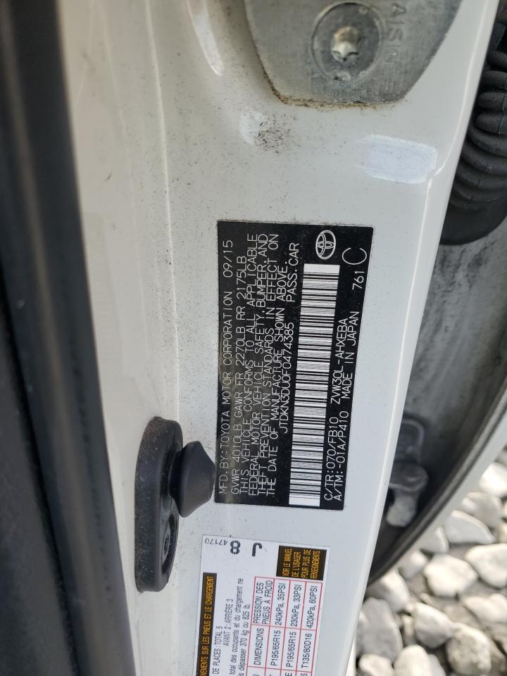 2015 TOYOTA PRIUS