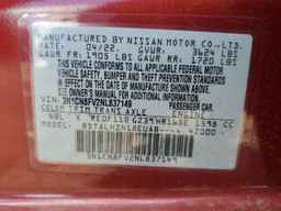 2022 NISSAN VERSA