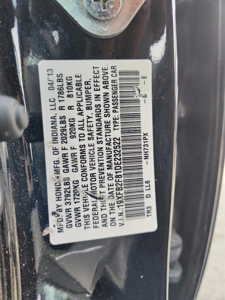 2013 HONDA CIVIC