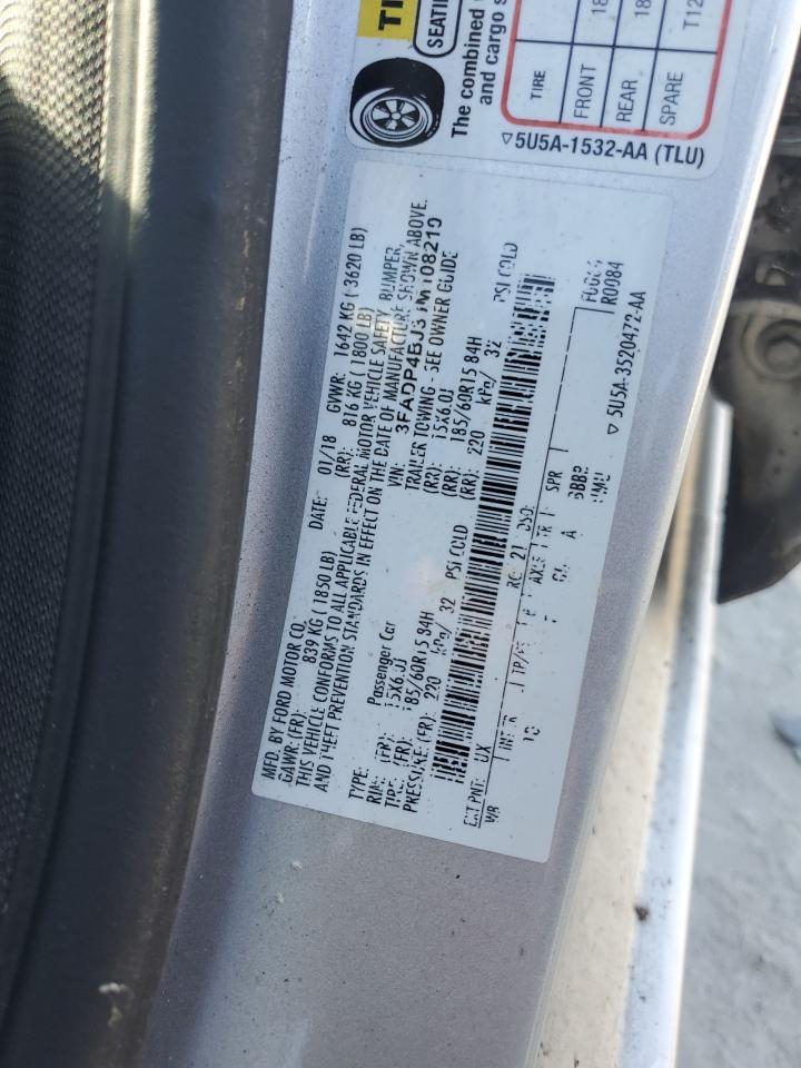 2018 FORD Fiesta