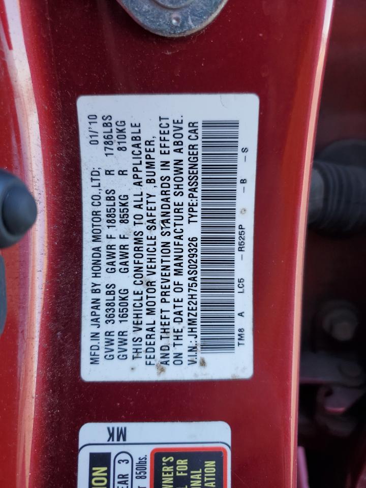2010 HONDA Insight