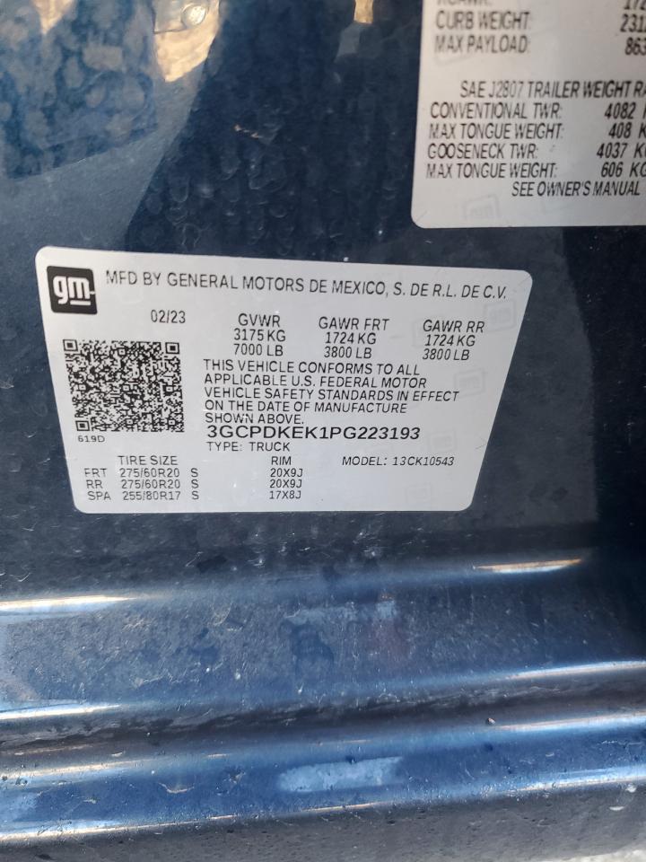 2023 CHEVROLET Silverado