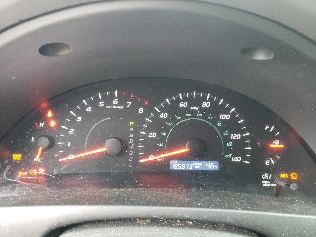 2009 TOYOTA CAMRY