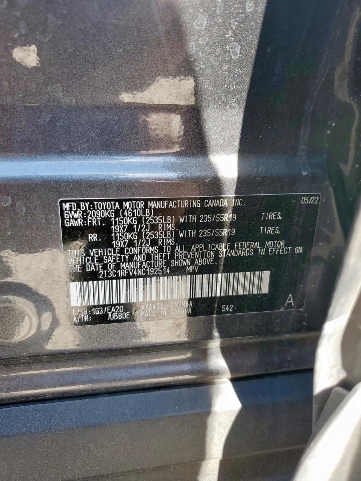 2022 TOYOTA RAV4