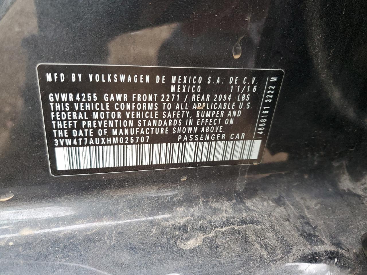 2017 VOLKSWAGEN GTI