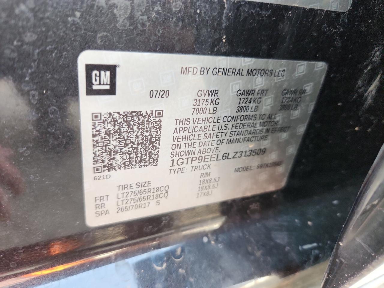 2020 GMC Sierra