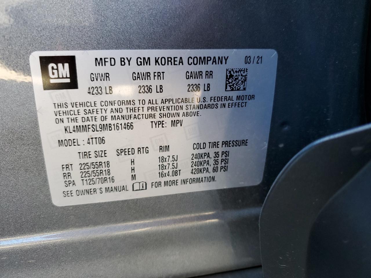 2021 BUICK Encore GX