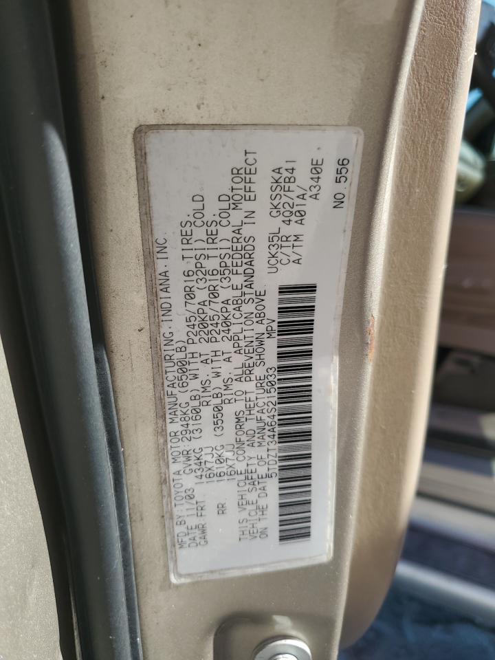 2004 TOYOTA Sequoia