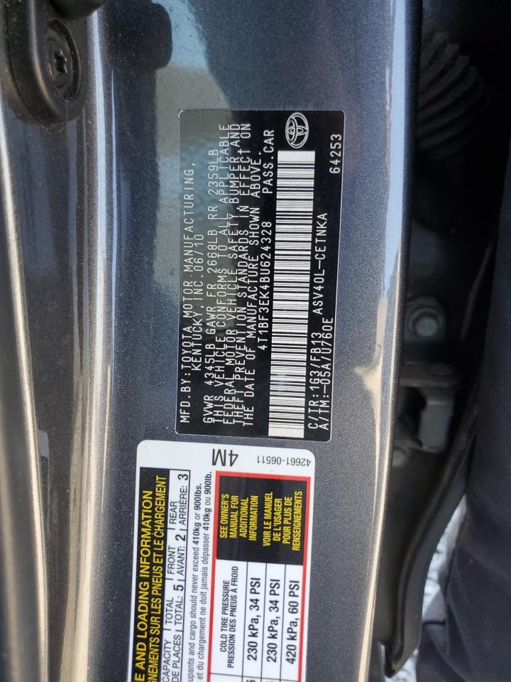 2011 TOYOTA CAMRY