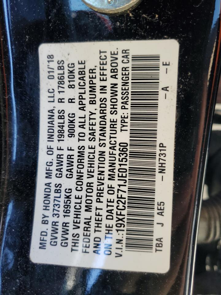 2018 HONDA CIVIC