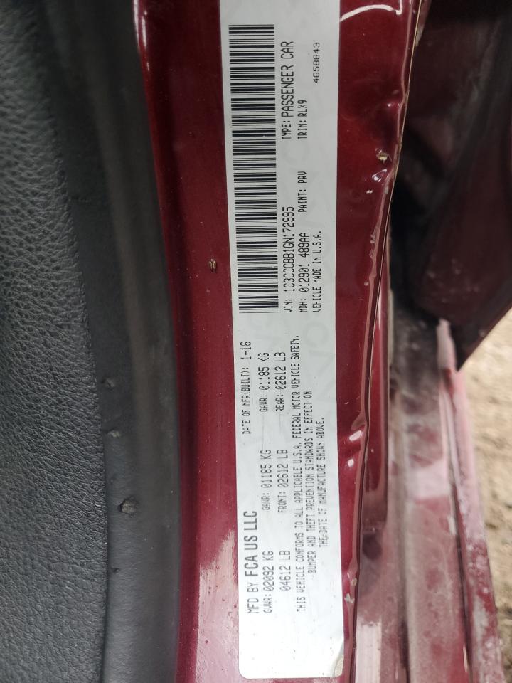 2016 CHRYSLER 200