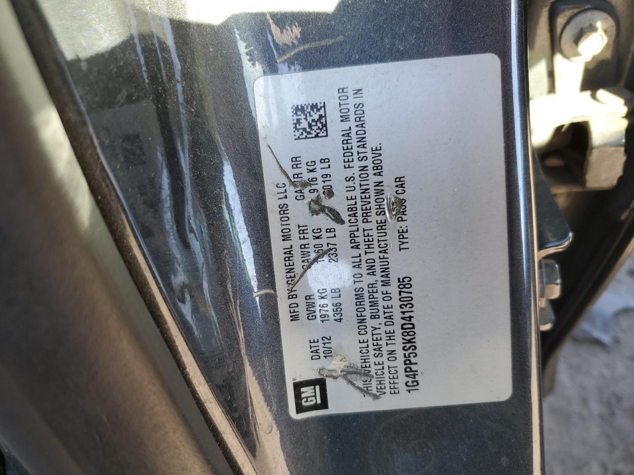 2013 BUICK VERANO