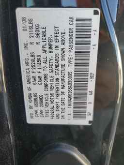 2008 ACURA TL