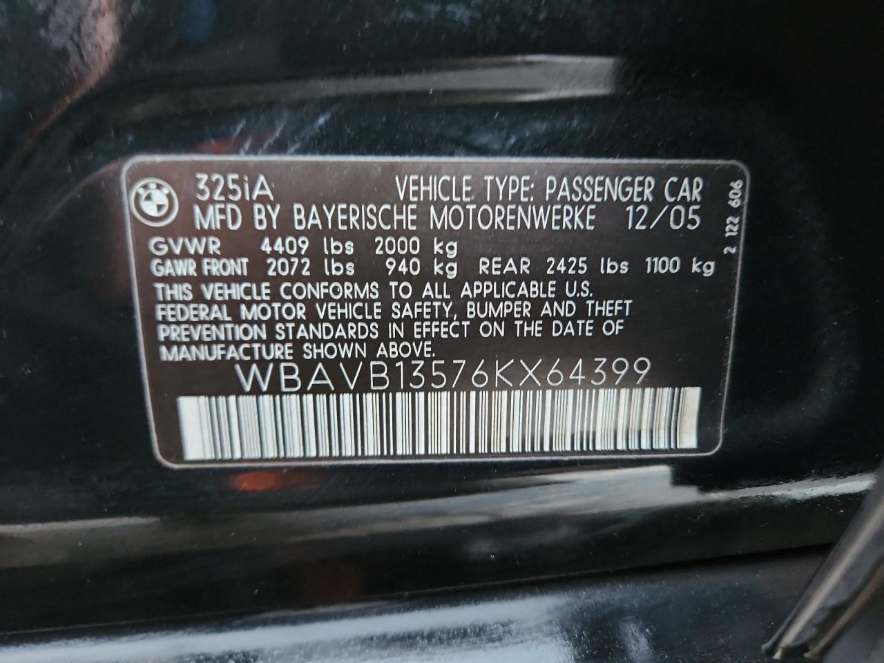 2006 BMW 3 SERIES
