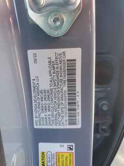 2022 HONDA ACCORD