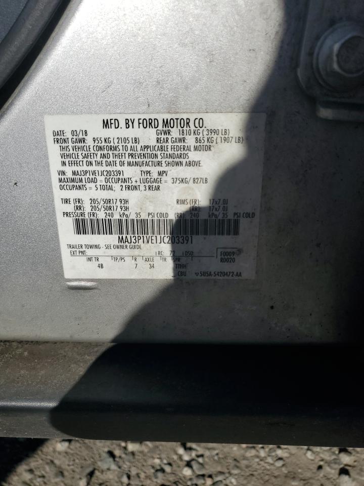2018 FORD EcoSport