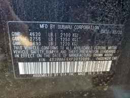2023 SUBARU Legacy