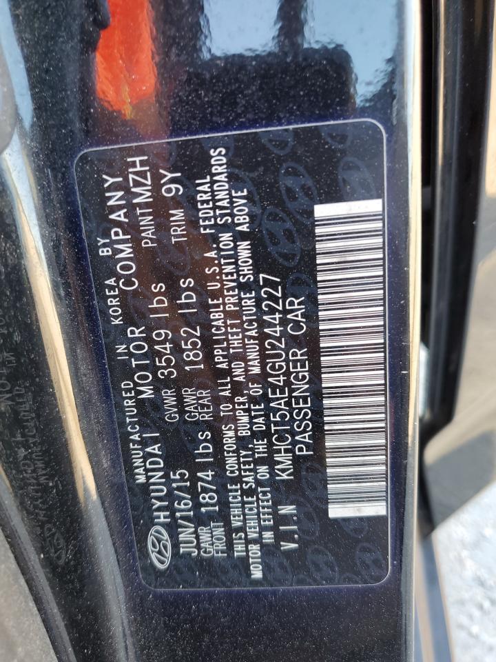 2016 HYUNDAI ACCENT
