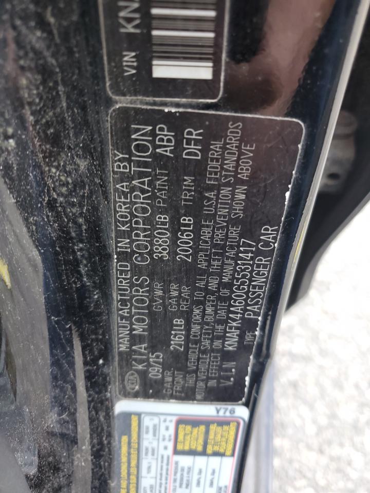 2016 KIA FORTE