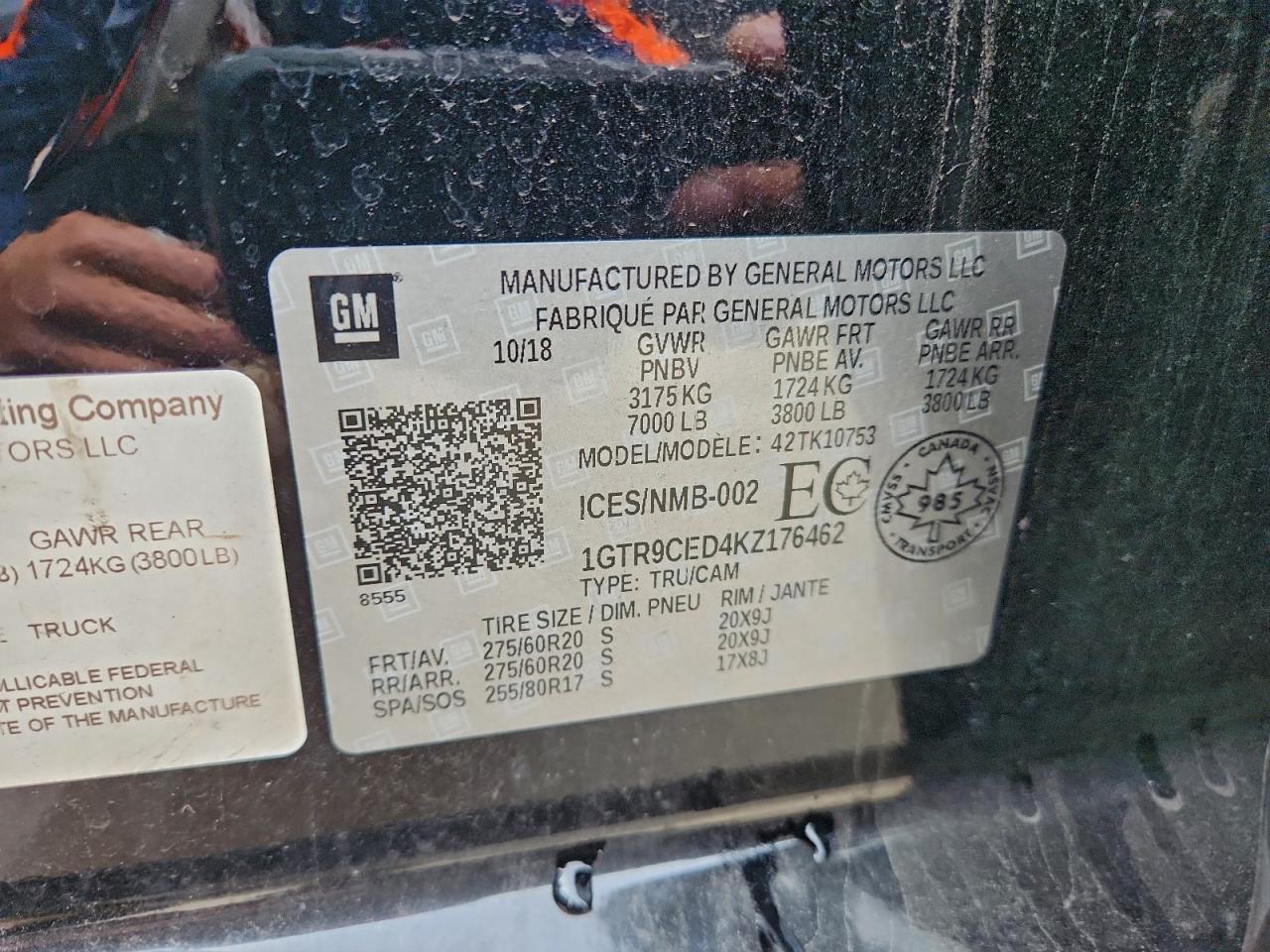 2019 GMC Sierra