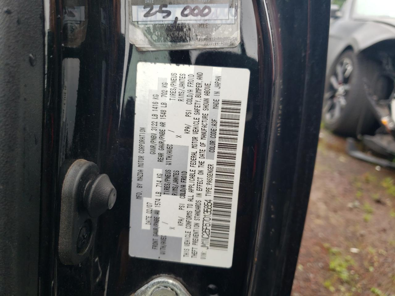 2007 MAZDA MX-5 Miata