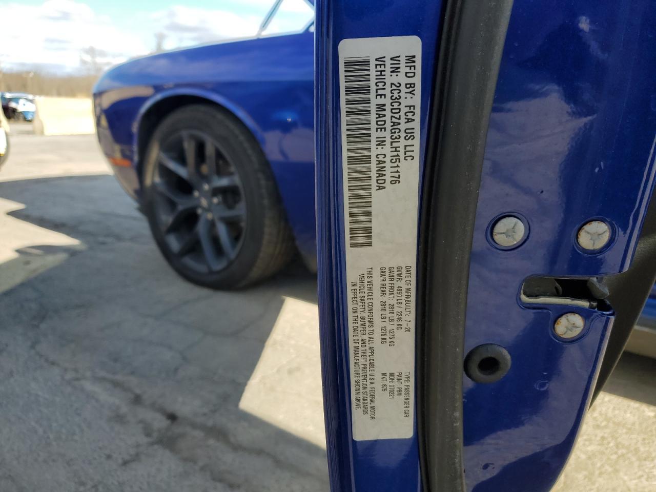 2020 DODGE Challenger