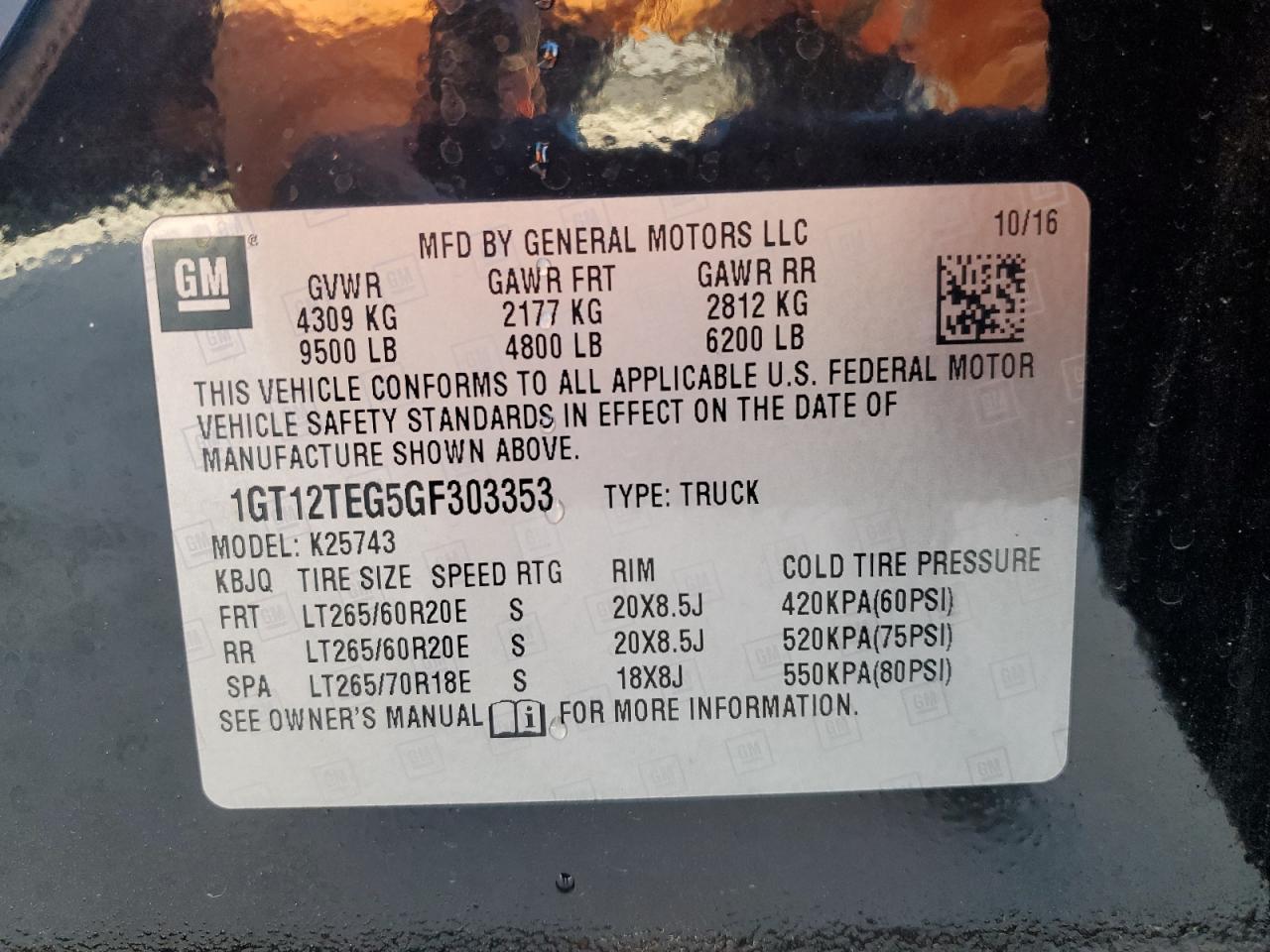 2016 GMC Sierra