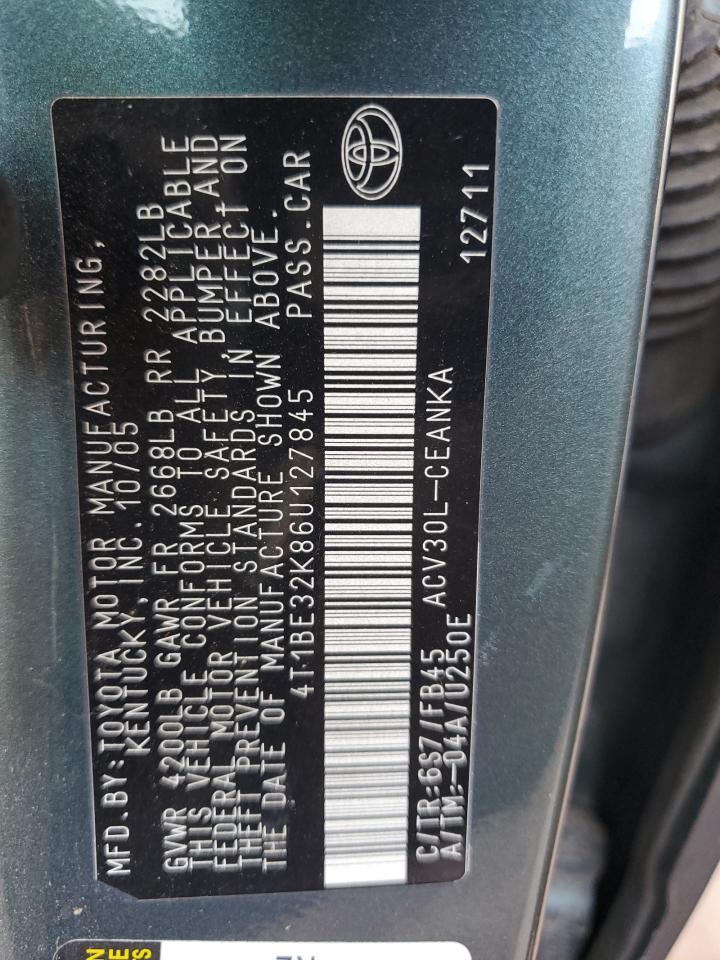 2006 TOYOTA CAMRY