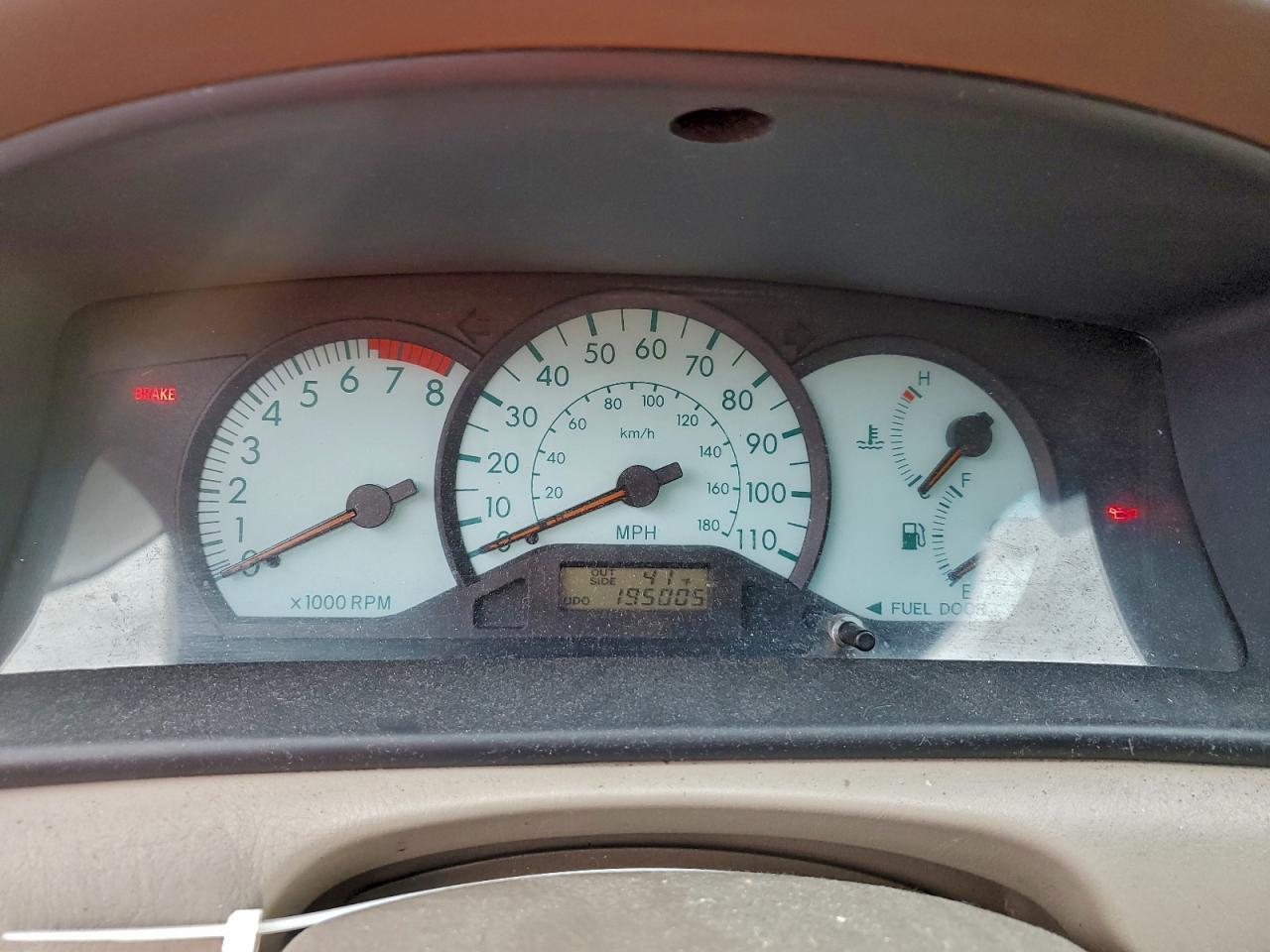 2003 TOYOTA COROLLA