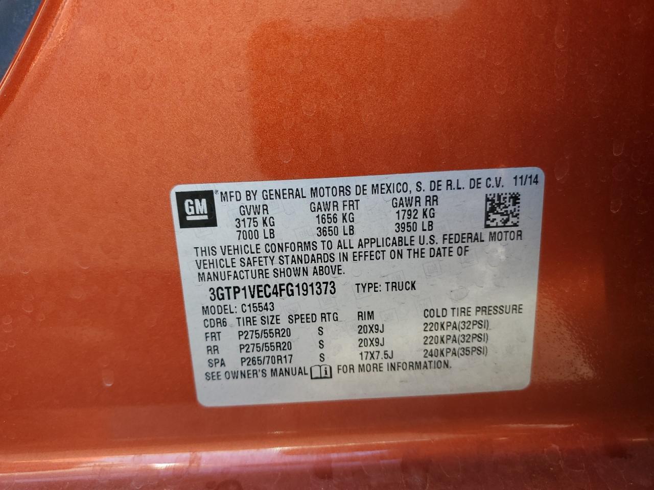 2015 GMC Sierra