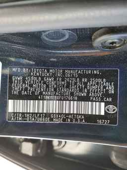 2015 TOYOTA Avalon