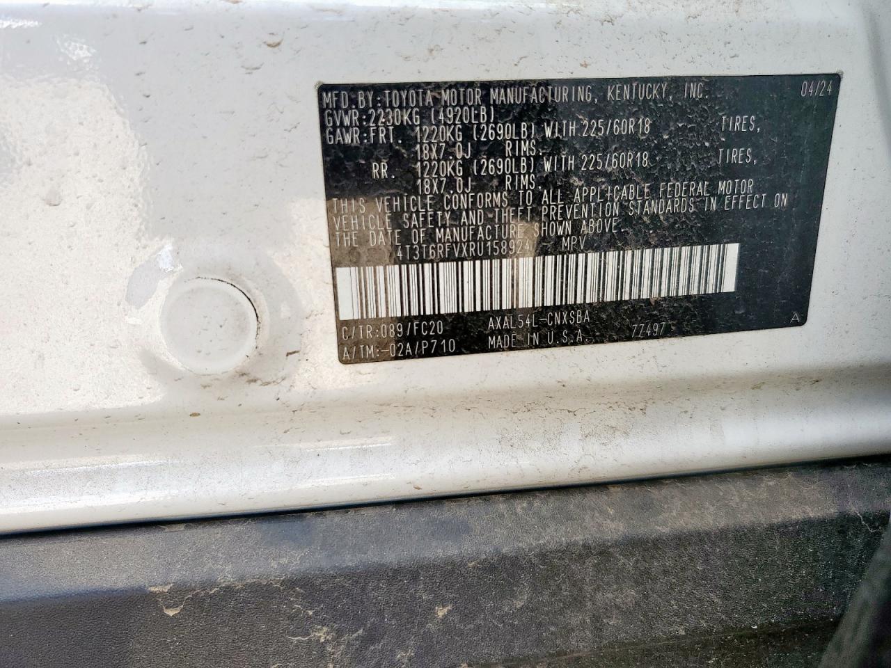 2024 TOYOTA RAV4
