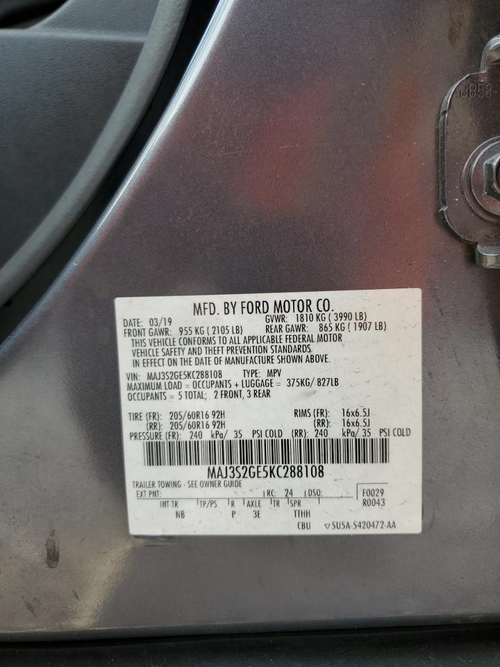 2019 FORD EcoSport