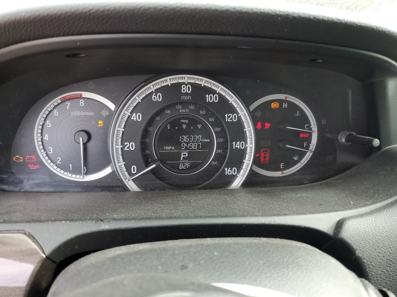2016 HONDA ACCORD
