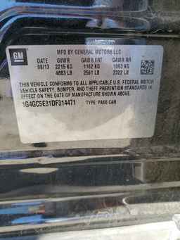 2013 BUICK LACROSSE