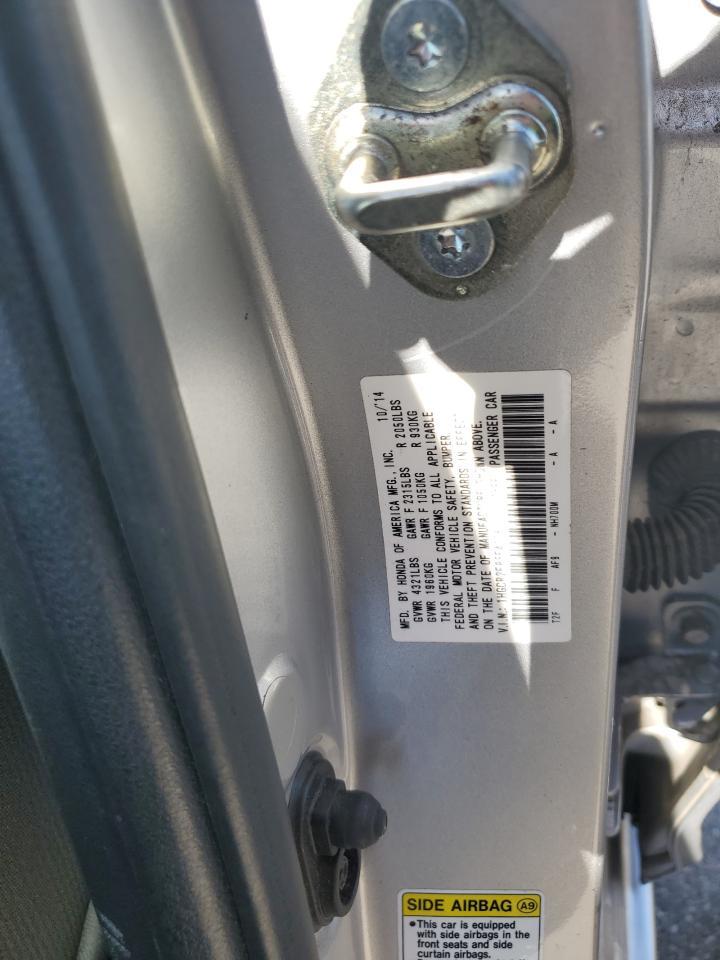 2015 HONDA ACCORD